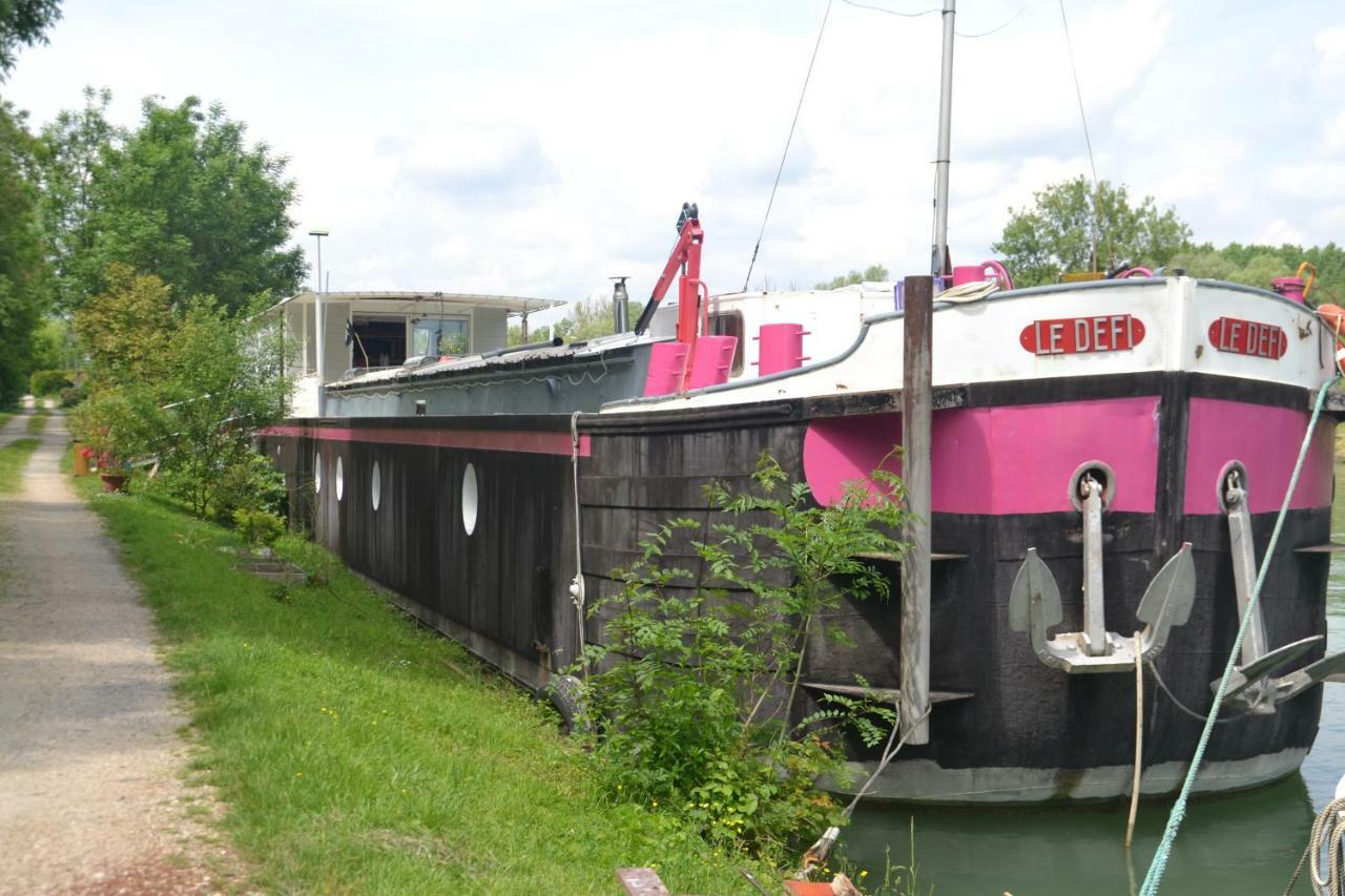 Péniche le défi Bed and Breakfast Marolles-sur-Seine Esterno foto